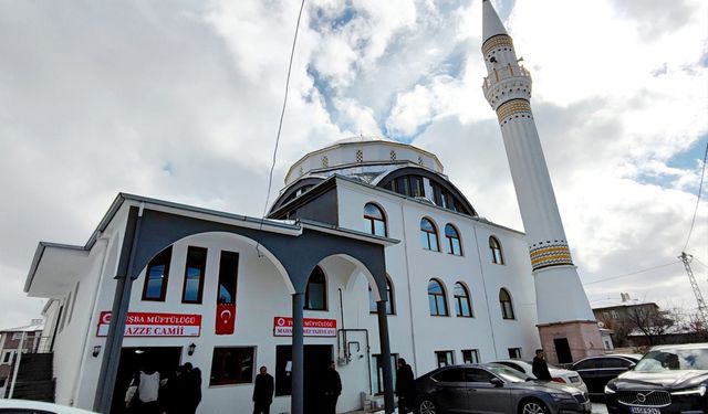 Van'da Gazze Camii ibadete açıldı