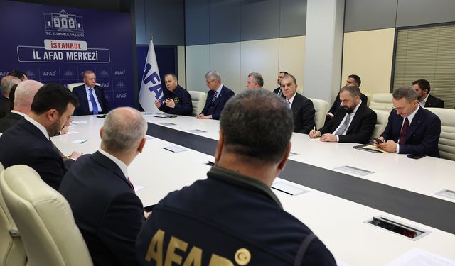 Cumhurbaşkanı Erdoğan'dan deprem açıklaması: Önümüzdeki süreç için gerekli talimatları verdik