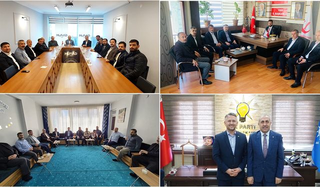 HÜDA PAR Van İl Başkanlığı’ndan bayram ziyaretleri