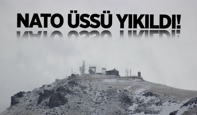 Van’daki NATO üssü yıkıldı!