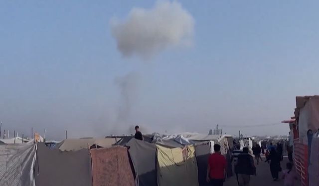 İşgalciler Gazze'de çadırları bombaladı