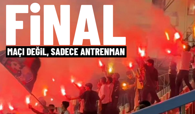 Vanspor Taraftarından Final Öncesi Moral Desteği