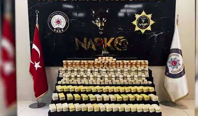 Van ve Şanlıurfa'da yüzlerce kilo narkotik madde ele geçirildi