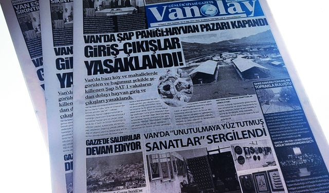 Van’ın Gazete Manşetleri- 16 Haziran 2025