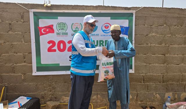 Afrika'ya uzanan kurban kardeşliği Senegal'de yaşatıldı