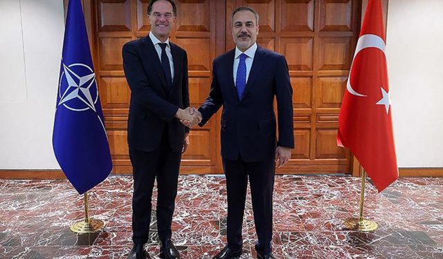 Dışişleri Bakanı Fidan, NATO Genel Sekreteri Rutte ile görüştü