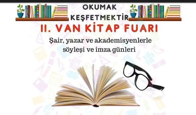 İkinci Van Yerel Kitap Fuarı kapılarını açıyor