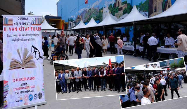Ulusal fuarlar unutunca Van kendi kitap fuarını düzenledi