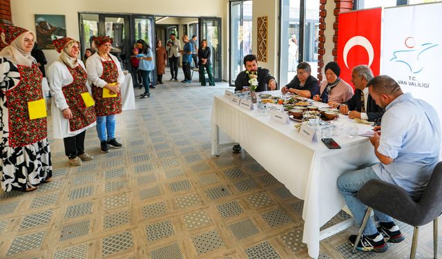 Kadın kooperatifleri arasında yemek yarışması düzenlendi