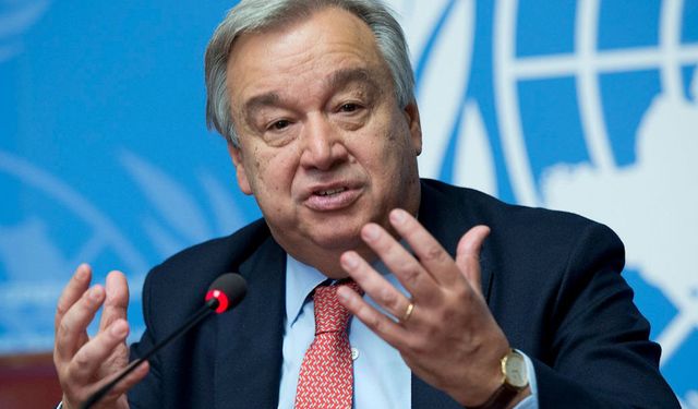 Guterres: Gazze'deki çocuklar cennete gitmek istiyor