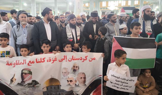 İran Kürdistanı'ndaki alimlerden Gazze için cihat fetvası