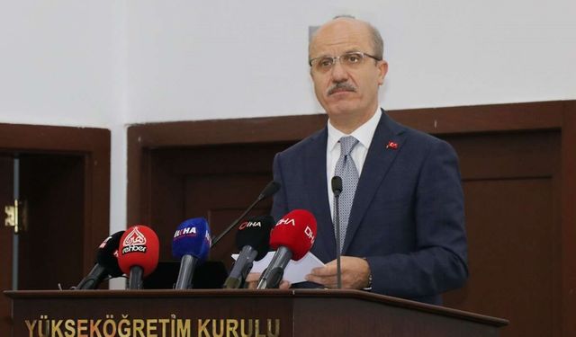 YÖK Başkanı Özvar: Yapay Zeka ve Yeşil Dönüşüm temelli 33 yeni program YKS Tercih Kılavuzuna girecek