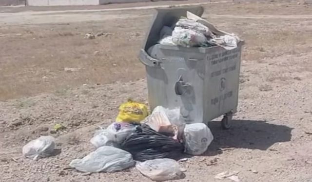 Van’da çöp sorunu büyüyor! Mahalle sakinlerinden belediyeye tepki