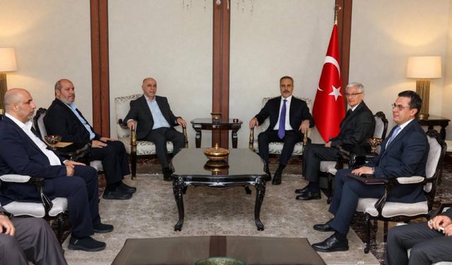 Hakan Fidan HAMAS ile görüştü