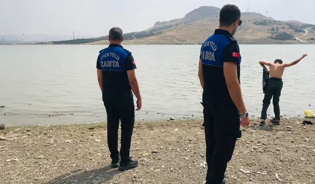 Van’da o noktada yüzmek yasaklandı