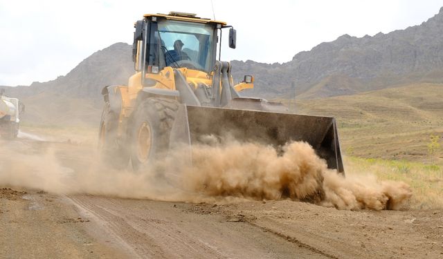 Van'da 2 kilometrelik yeni yol