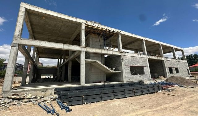 Van’ın o ilçesine 450 kişilik kültür merkezi kazandırılıyor