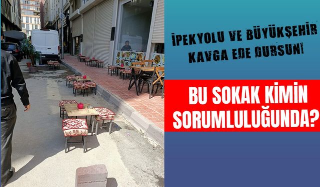 Van’daki bu sokak kimin sorumluluğunda?