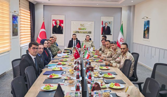 Van'da Türkiye-İran Sınır Güvenliği Toplantısı gerçekleştirildi
