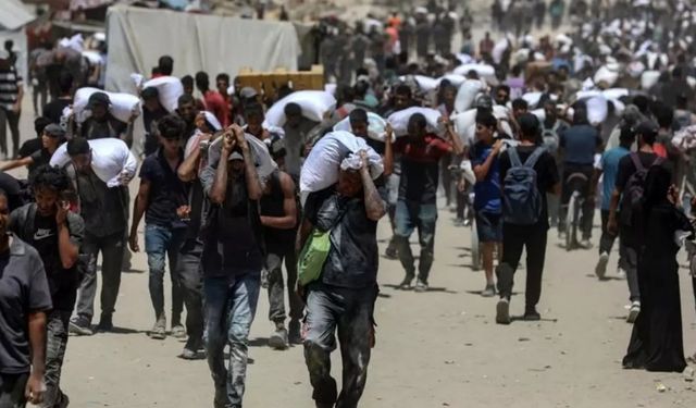 BM: Gazze'de 10 bin aileye nakdi yardım yapıldı, ama gıda bulunamıyor