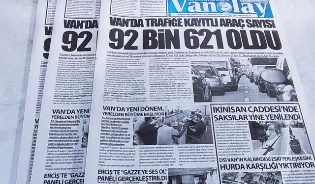Van’ın Gazete Manşetleri- 20 Ağustos 2025