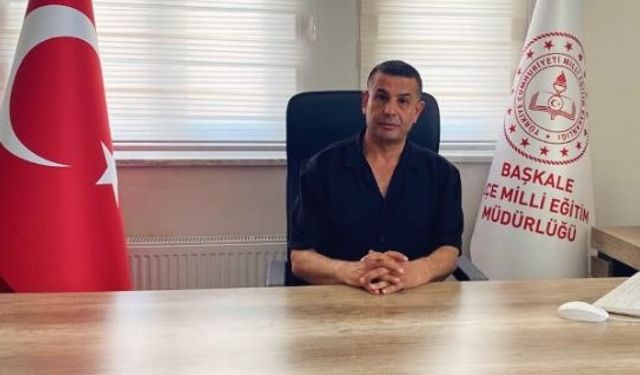 Başkale İlçe Milli Eğitim Müdürü göreve başladı
