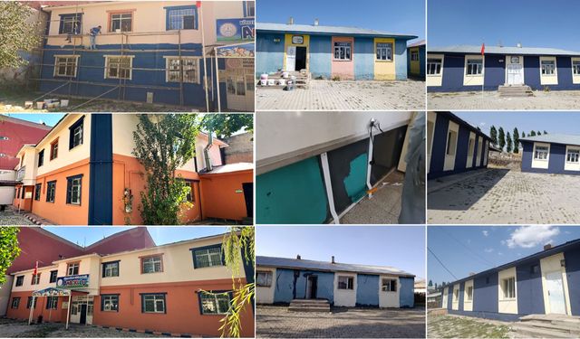 Çatak’ta okullar yeni eğitim öğretim dönemine hazır