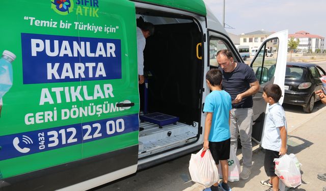 Edremit’te atıklar maddi kazanca dönüşüyor