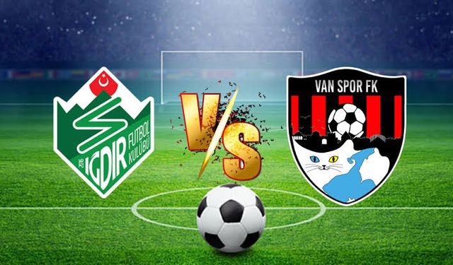 Vanspor'un Iğdır Futbol Kulübü maçı onbiri belli oldu! İşte onbir