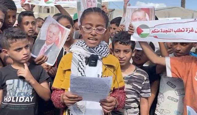 Gazze'de yaralı çocuklardan Erdoğan'a çağrı!