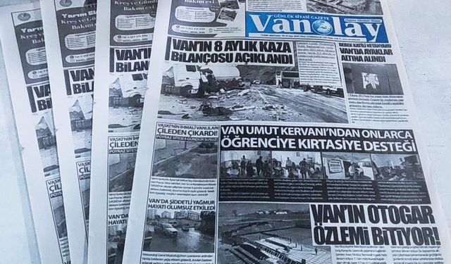 Van’ın Gazete Manşetleri- 12 Eylül 2025