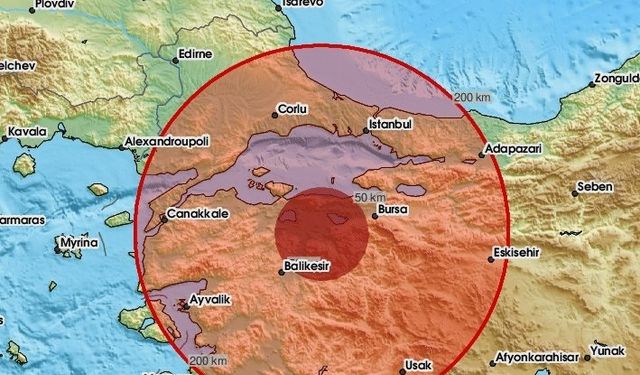 Balıkesir'de bir deprem daha!