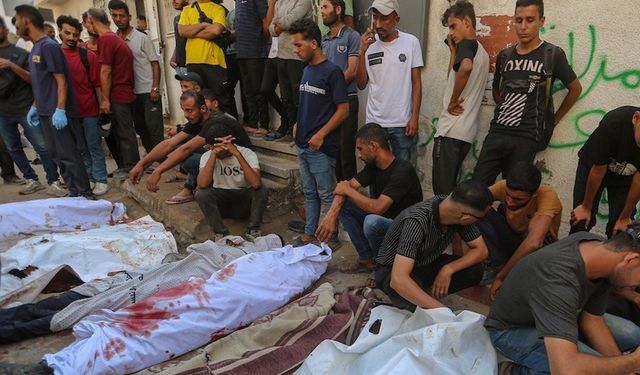Gazze Şeridi'ndeki hastanelere 24 saat içinde 87 şehit ve 409 yaralı ulaştırıldı