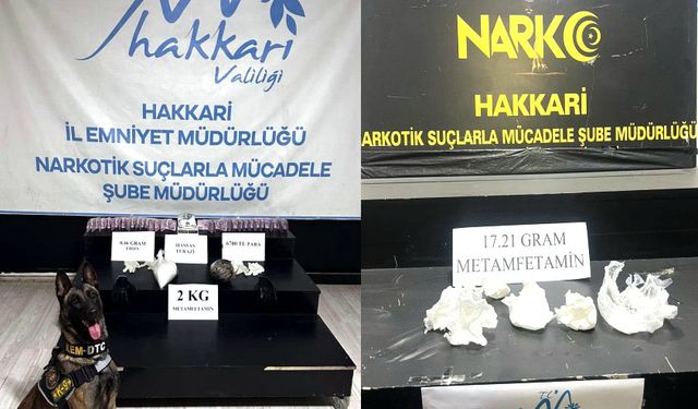 Hakkari'de Zehir Tacirlerine Operasyon: 22 Kişi Gözaltına Alındı