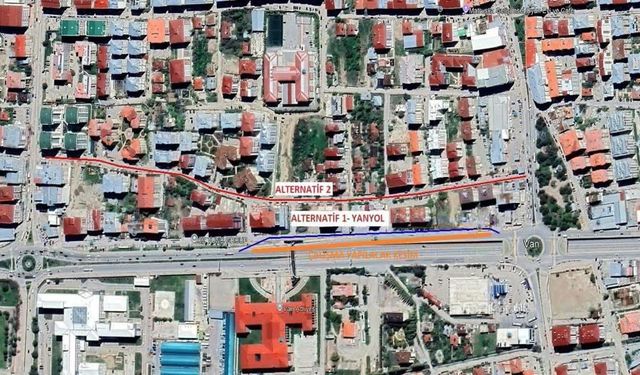 İpekyolu Caddesi’nde trafik kısıtlaması! Çalışmalar devam ediyor