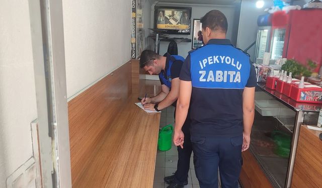 İpekyolu’nda 7 işletmeye idari yaptırım uygulandı
