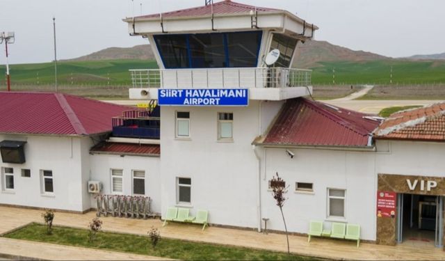 Siirtli Gençlere Müjde! Havalimanına Yeni Kadro Açıldı!