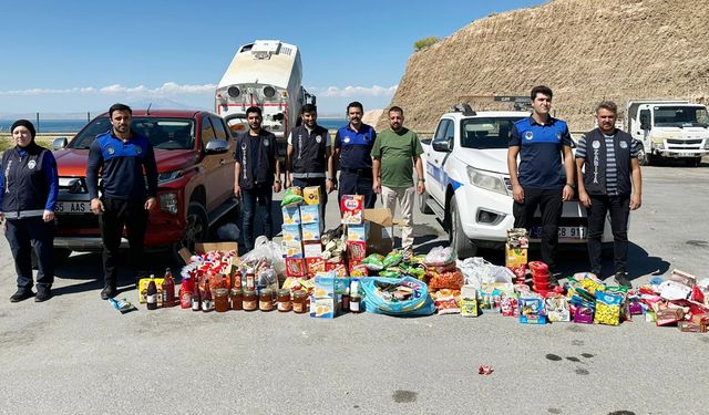 Van’da son kullanma tarihi geçen ürünler imha edildi