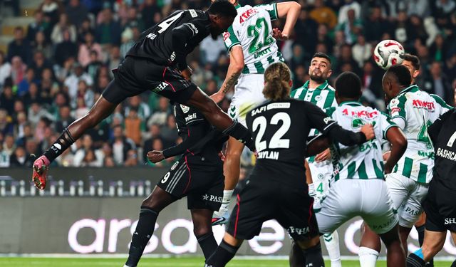 Beşiktaş Konya’dan 3 puanla döndü: Ndidi ve Abraham sahne aldı!