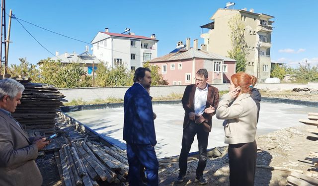 Edremit Elmalık Aile Sağlığı Merkezi inşaatı hızla devam ediyor