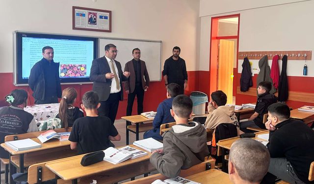 Edremit’te eğitim kurumlarına ziyaret