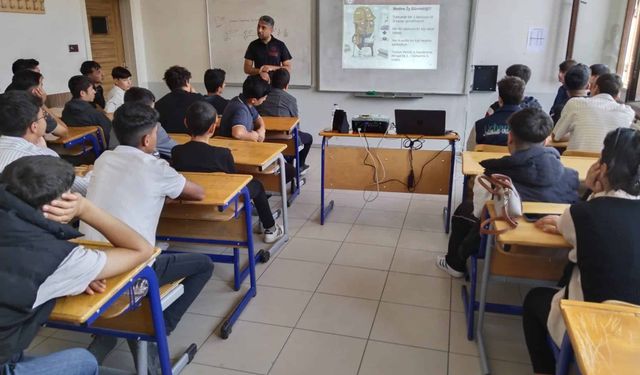 Edremit’te MESEM öğrencilerine temel iş sağlığı ve güvenliği eğitimi