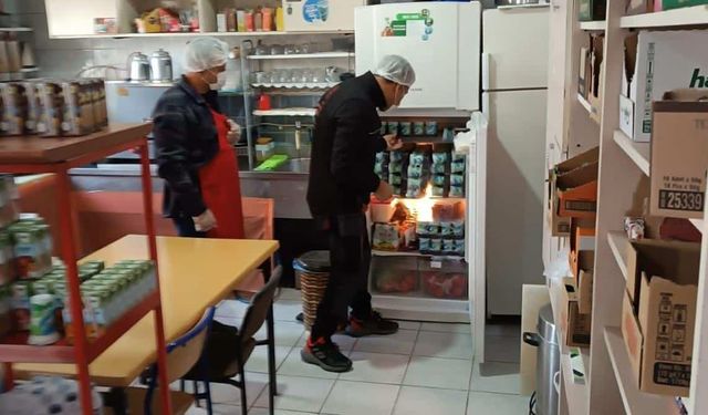 Edremit’te okul kantinleri ve yemekhaneler denetlendi