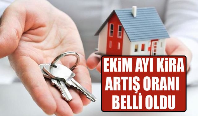 Ekim ayı kira artış oranı belli oldu