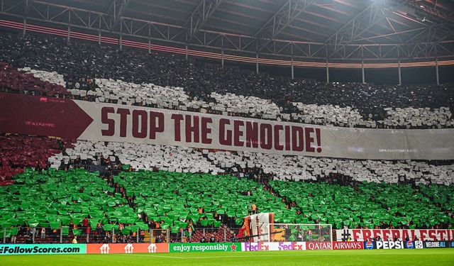 Galatasaray Taraftarlarından Gazze’ye Yürekten Destek: "Soykırımı Durdurun" Mesajı