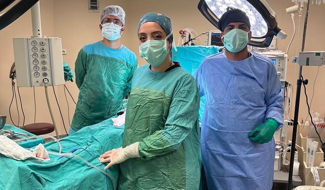 Van Muradiye Devlet Hastanesi’nde bir ilk..