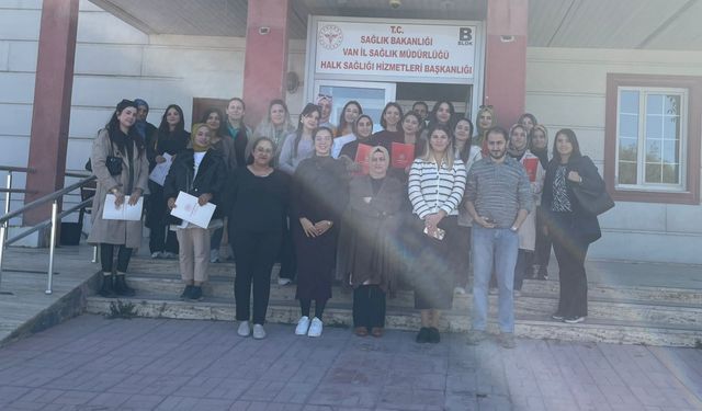 Van’da 'Anne Sütünün Teşviki ve Emzirme Danışmanlığı' eğitimi düzenlendi