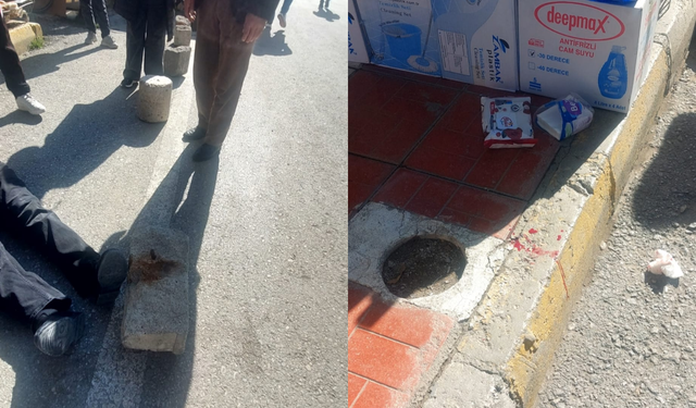 Van'da kaldırım işgali faciası! Bir vatandaş ölümden döndü