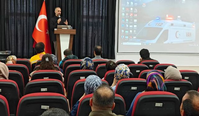 Van İl Sağlık Müdürlüğü’nden farkındalık semineri