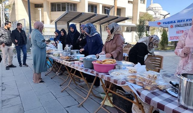 Van’da hayır kermesleri açıldı!